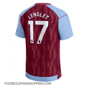 Aston Villa Clement Lenglet #17 Hjemmebanetrøje 2023-24 Kortærmet